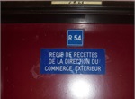 Régie des recettes - Direction du commerce extérieur